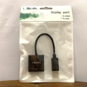 ADAPTADOR DISPLAY PORT A VGA ULINK