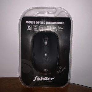 MOUSE INALAMBRICO NEGRO FIDDLER
