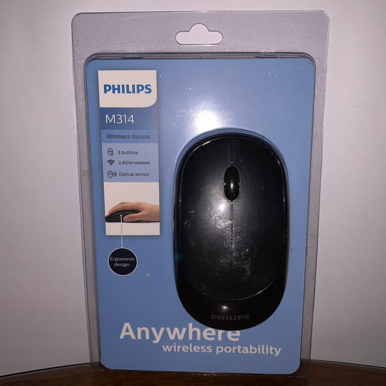 MOUSE INALAMBRICO NEGRO M314 PHILIPS
